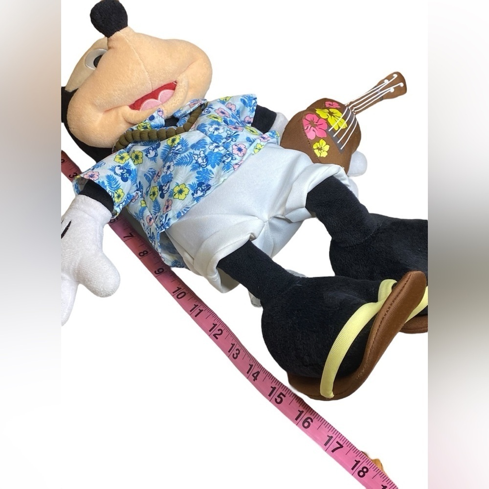 Disney Mickey Mouse Plush – Hawaii – 13'' Stuffed Animal - Picture 5 of 11